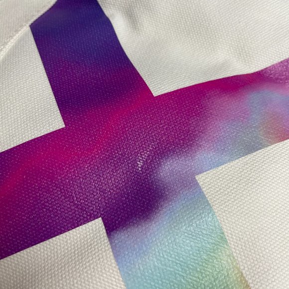 NWT Off-White Virgil Abloh JK_Trippy Rainbow Tote - Picture 9 of 16